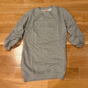 Hunter for Target Classic Gray Sweatshirt Dress